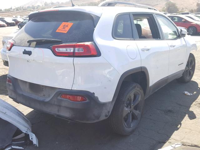 1C4PJLCB2JD556895 - 2018 JEEP CHEROKEE L WHITE photo 4