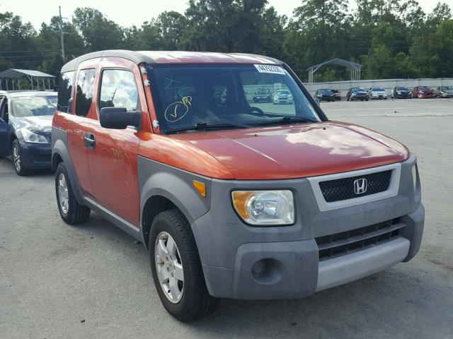 5J6YH175X4L005515 - 2004 HONDA ELEMENT EX ORANGE photo 1