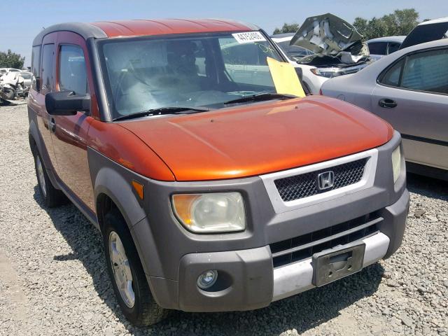 5J6YH28523L051648 - 2003 HONDA ELEMENT EX ORANGE photo 1