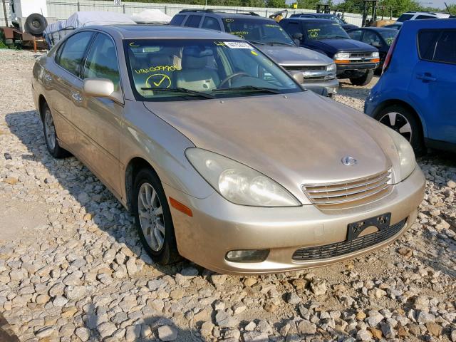 JTHBF30G220009905 - 2002 LEXUS ES 300 TAN photo 1