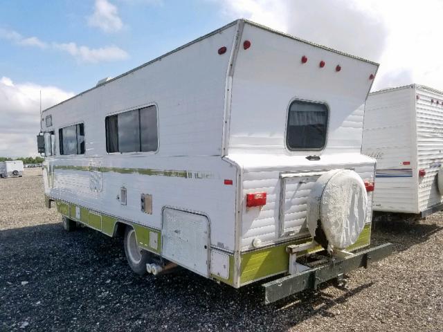 M49CN3S052293 - 1973 WINNEBAGO INDIAN WHITE photo 3