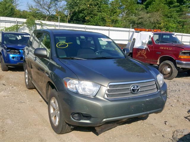 JTEEW41A792037143 - 2009 TOYOTA HIGHLANDER GREEN photo 1