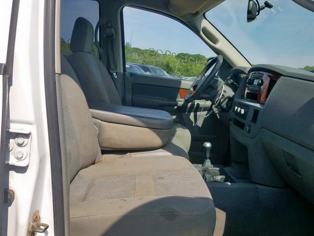 1D7KS28D66J171446 - 2006 DODGE RAM 2500 S Սպիտակ լուսանկար 5