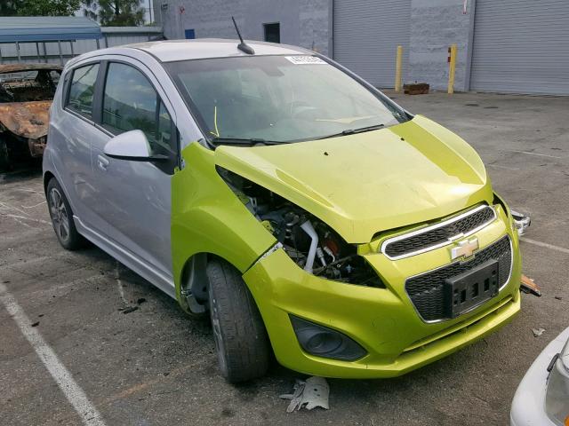 KL8CL6S02FC707167 - 2015 CHEVROLET SPARK EV 2 SILVER photo 1