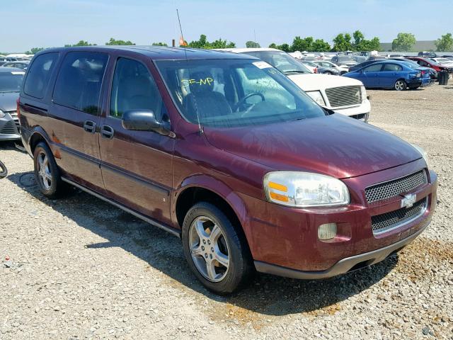 1GNDV23198D156875 - 2008 CHEVROLET UPLANDER L 勃艮第红 照片 1