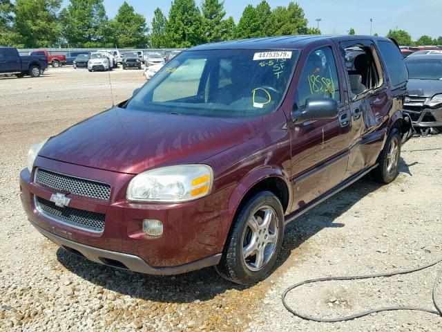 1GNDV23198D156875 - 2008 CHEVROLET UPLANDER L 勃艮第红 照片 2