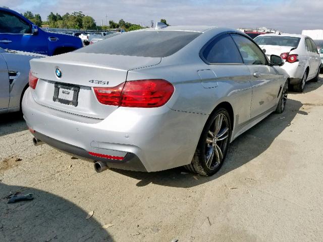 WBA3R1C50FK195138 - 2015 BMW 435 I GRAY photo 4