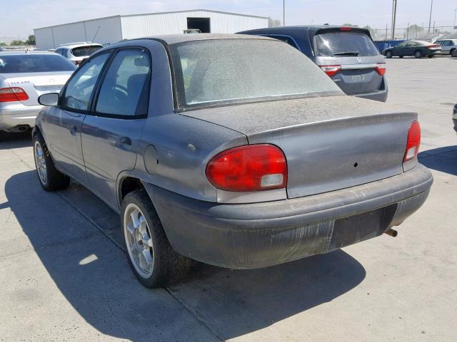 2C1MR5297S6715574 - 1995 GEO METRO BASE GRAY photo 3