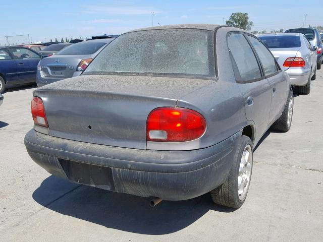 2C1MR5297S6715574 - 1995 GEO METRO BASE GRAY photo 4