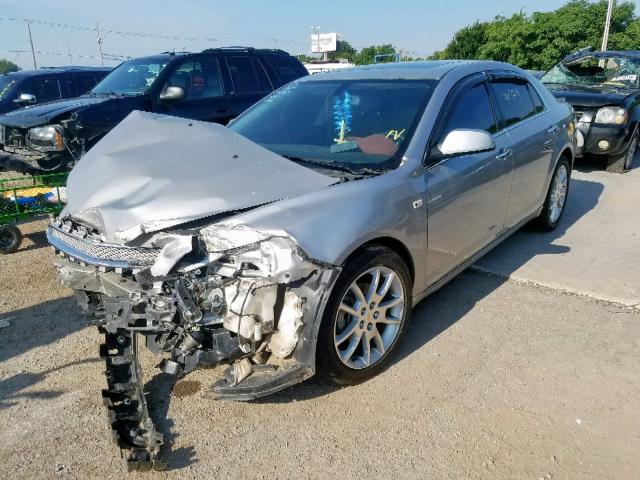 1G1ZK57738F176110 - 2008 CHEVROLET MALIBU LTZ ვერცხლისფერი ფოტო 2