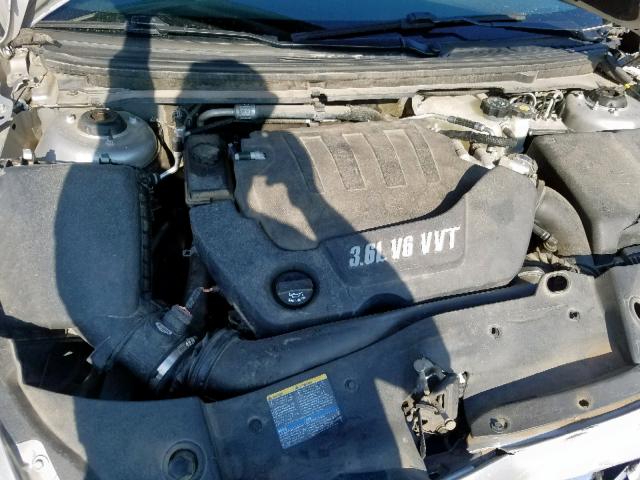 1G1ZK57738F176110 - 2008 CHEVROLET MALIBU LTZ ვერცხლისფერი ფოტო 7