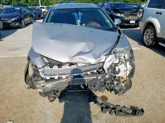 1G1ZK57738F176110 - 2008 CHEVROLET MALIBU LTZ ვერცხლისფერი ფოტო 9