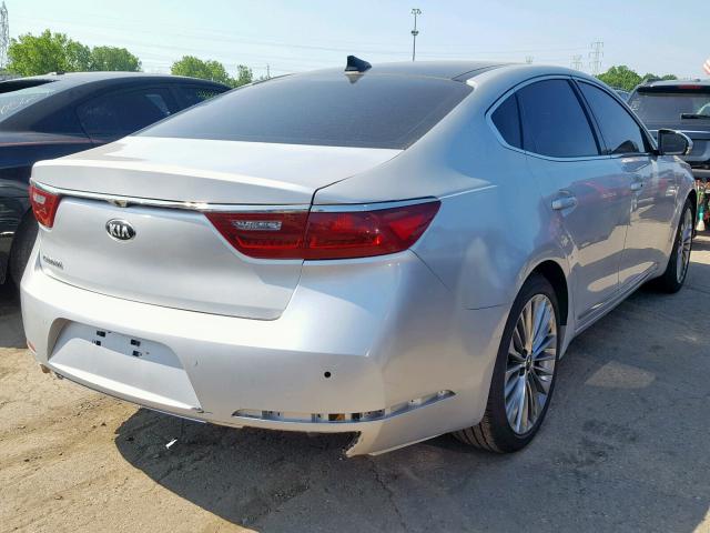 KNALC4J17J5096360 - 2018 KIA CADENZA LU GRAY photo 4