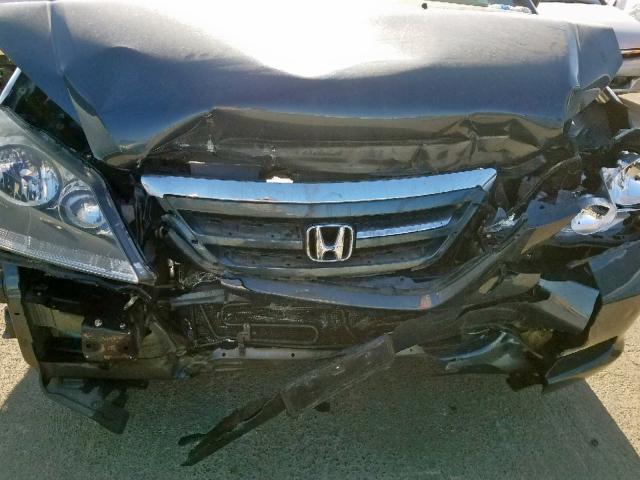 5FNRL38245B129826 - 2005 HONDA ODYSSEY LX GRAY photo 9