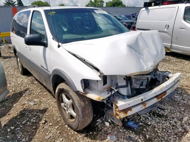 1GMDX03EX2D204915 - 2002 PONTIAC MONTANA WHITE photo 1