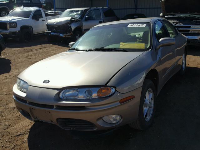 1G3GR64HX14273593 - 2001 OLDSMOBILE AURORA SILVER photo 2