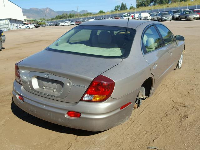 1G3GR64HX14273593 - 2001 OLDSMOBILE AURORA SILVER photo 4