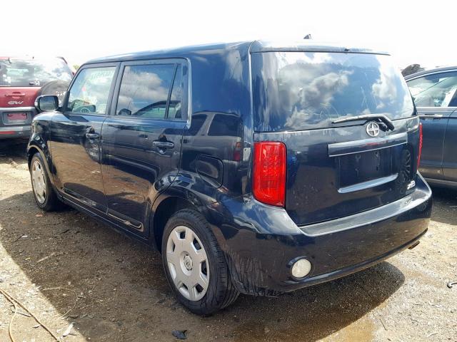 JTLKE50E491071653 - 2009 TOYOTA SCION XB 黑色 照片 3