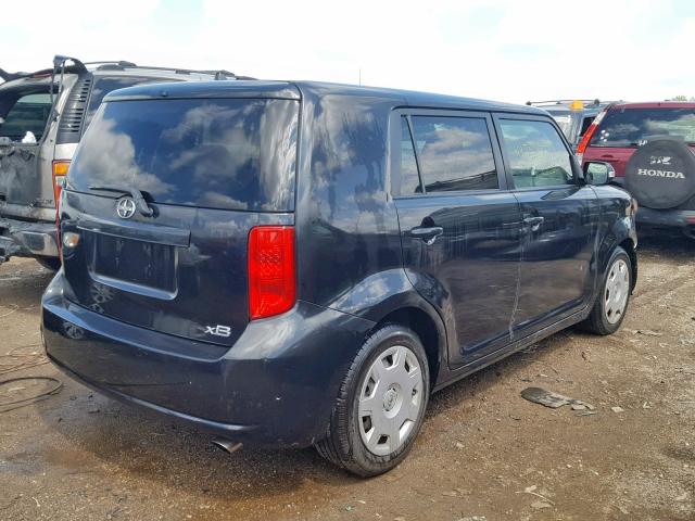 JTLKE50E491071653 - 2009 TOYOTA SCION XB 黑色 照片 4