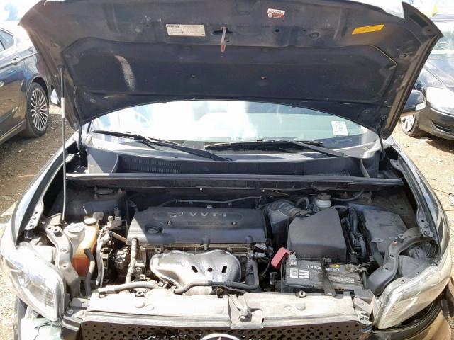 JTLKE50E491071653 - 2009 TOYOTA SCION XB 黑色 照片 7