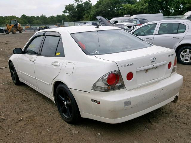 JTHBD182810013510 - 2001 LEXUS IS 300 SILVER photo 3