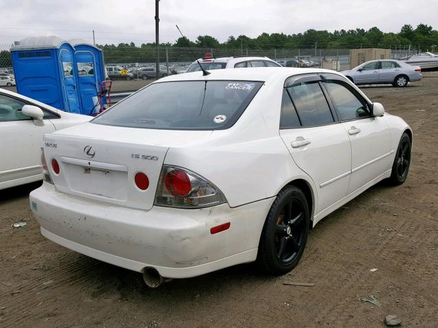 JTHBD182810013510 - 2001 LEXUS IS 300 SILVER photo 4