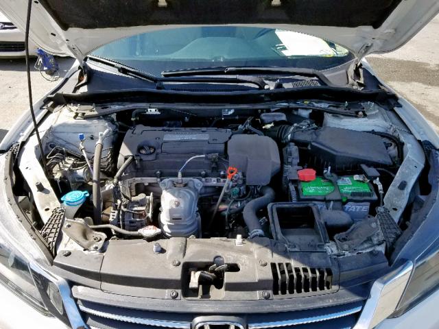 1HGCR2F89DA238149 - 2013 HONDA ACCORD EXL WHITE photo 7