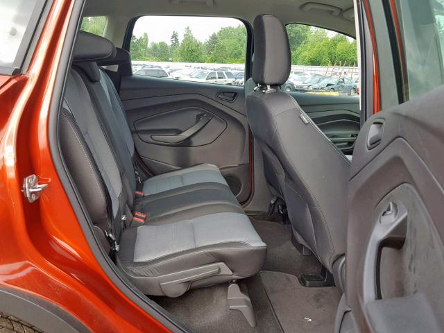 1FMCU0F71KUA55540 - 2019 FORD ESCAPE S ORANGE photo 6