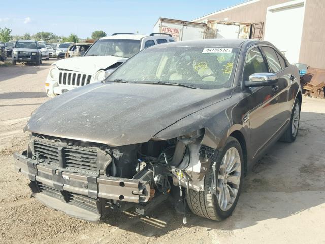 1FAHP2F83FG144364 - 2015 FORD TAURUS LIM BROWN photo 2