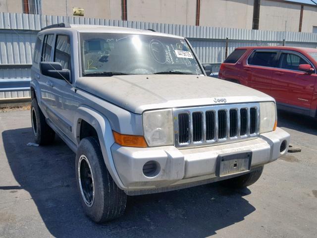 1J8HG48K17C612429 - 2007 JEEP COMMANDER SILVER photo 1