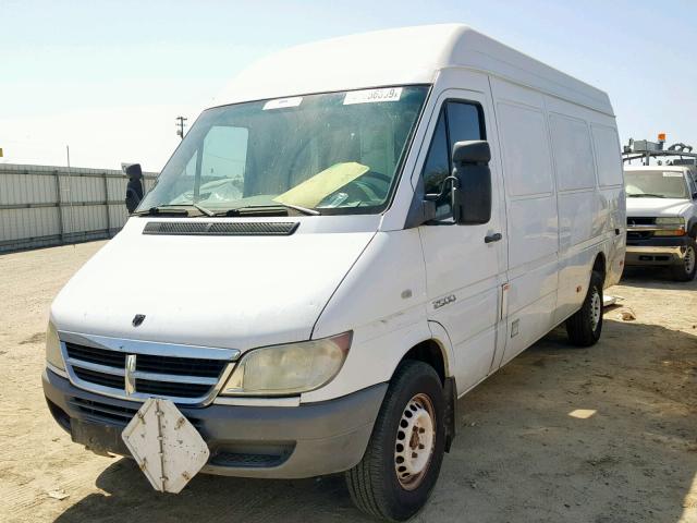 WD0PD744765963165 - 2006 DODGE SPRINTER 2 WHITE photo 2