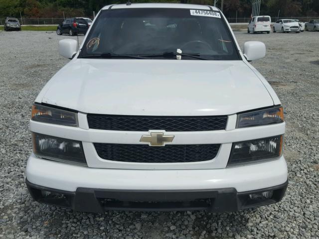 1GCDSCD95A8129019 - 2010 CHEVROLET COLORADO L WHITE photo 9