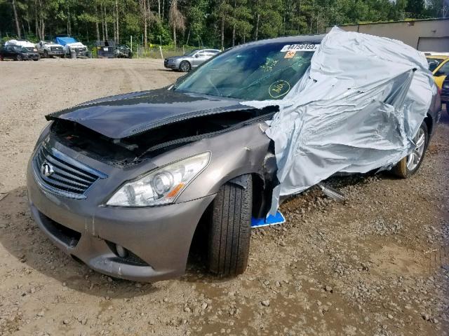 JN1CV6AR5CM676796 - 2012 INFINITI G37 BEIGE photo 2