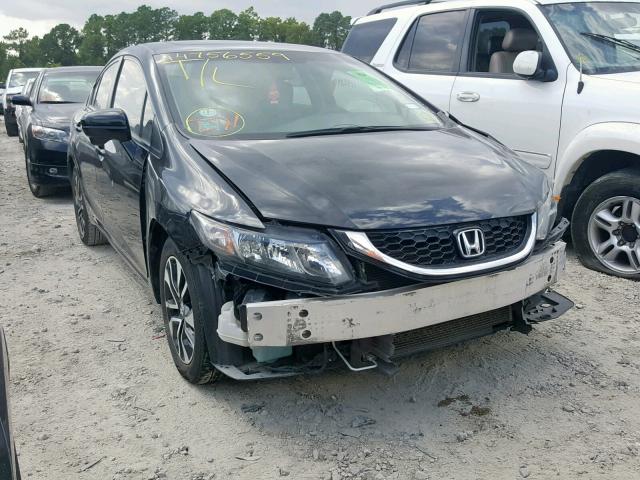 19XFB2F81EE041877 - 2014 HONDA CIVIC EX BLACK photo 1