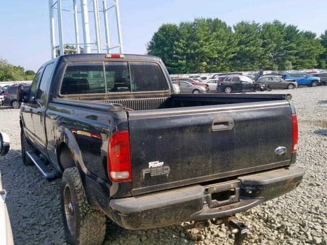 1FTSW31LX4EB91551 - 2004 FORD F350 SRW S BLACK photo 3