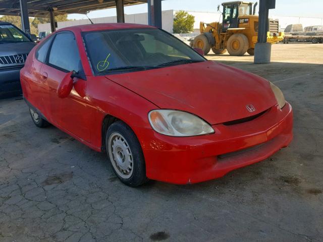 JHMZE137XYT000149 - 2000 HONDA INSIGHT RED photo 1