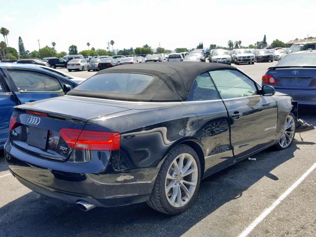 WAUAFAFH1DN014288 - 2013 AUDI A5 PREMIUM BLACK photo 4