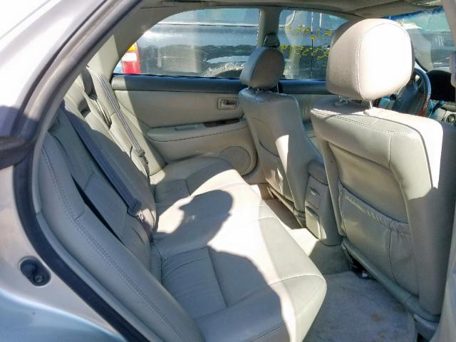 JT8BF28G710340248 - 2001 LEXUS ES 300 SILVER photo 6