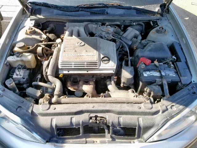 JT8BF28G710340248 - 2001 LEXUS ES 300 SILVER photo 7