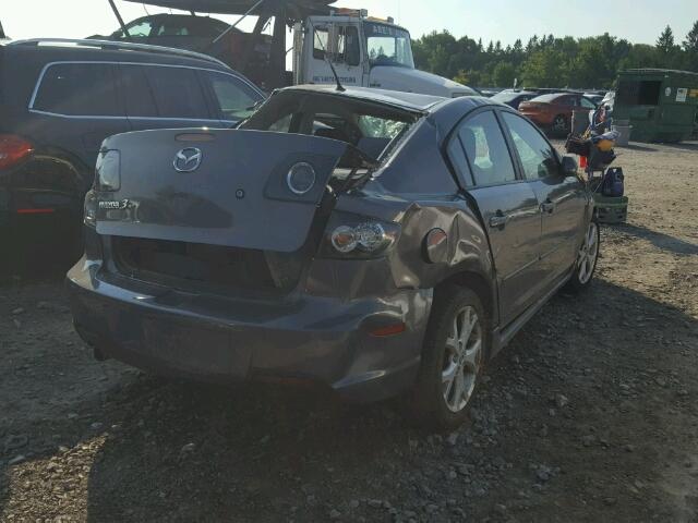 JM1BK323071629015 - 2007 MAZDA 3 S GRAY photo 4