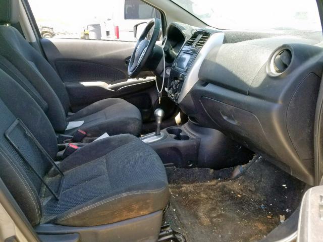 3N1CE2CP5GL364062 - 2016 NISSAN VERSA NOTE GRAY photo 5