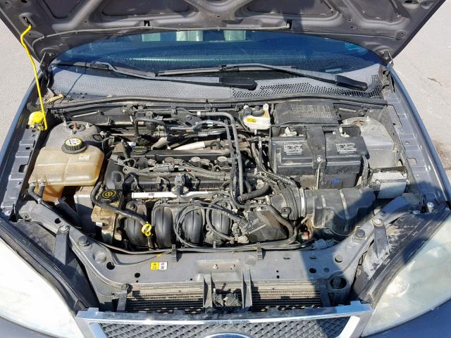1FAFP37N46W181706 - 2006 FORD FOCUS ZX5 CHARCOAL photo 7