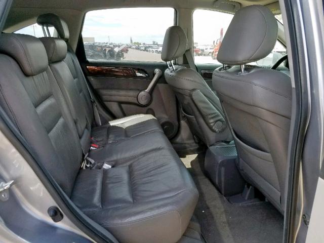 JHLRE38778C044456 - 2008 HONDA CR-V EXL SILVER photo 6