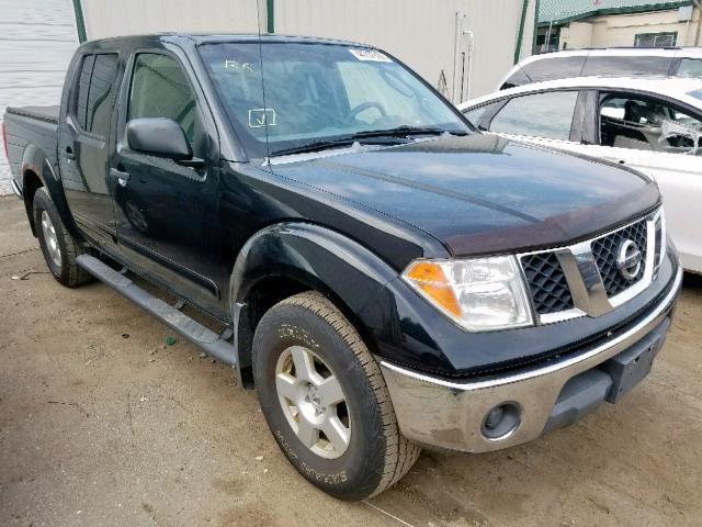 1N6AD07W76C449764 - 2006 NISSAN FRONTIER C BLACK photo 1