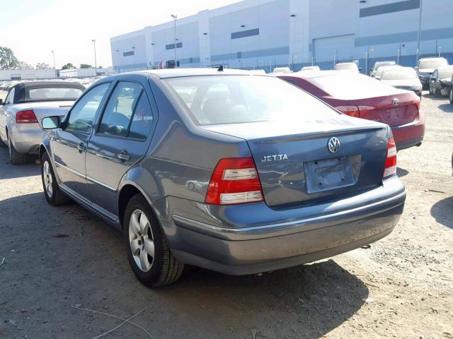 3VWSA69M14M107329 - 2004 VOLKSWAGEN JETTA GLS GRAY photo 3