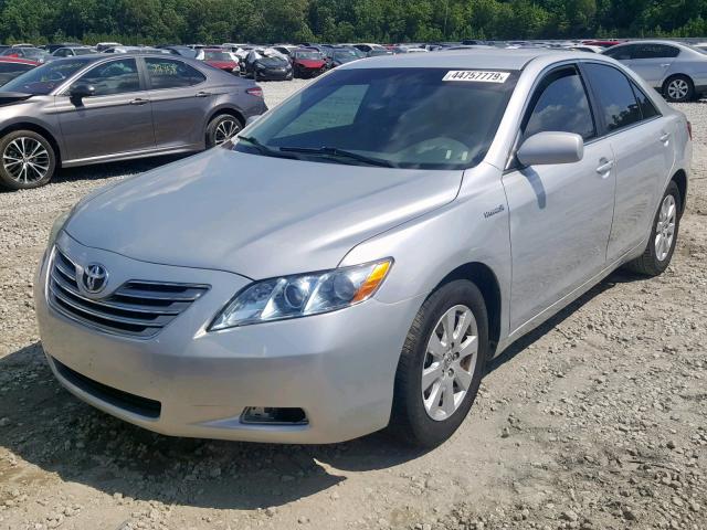 4T1BB46K47U019443 - 2007 TOYOTA CAMRY NEW SILVER photo 2