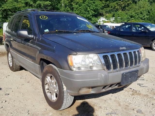 1J4GW48S8YC276554 - 2000 JEEP GRAND CHER GRAY photo 1