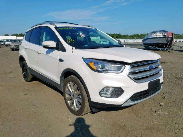 1FMCU9J92JUC72705 - 2018 FORD ESCAPE TIT WHITE photo 1