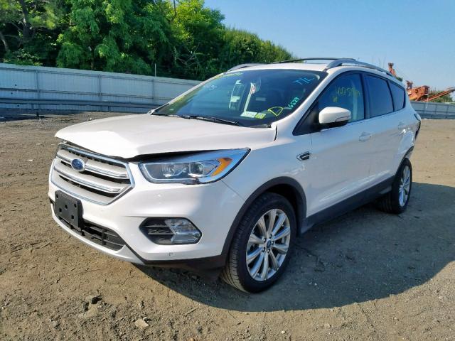 1FMCU9J92JUC72705 - 2018 FORD ESCAPE TIT WHITE photo 2