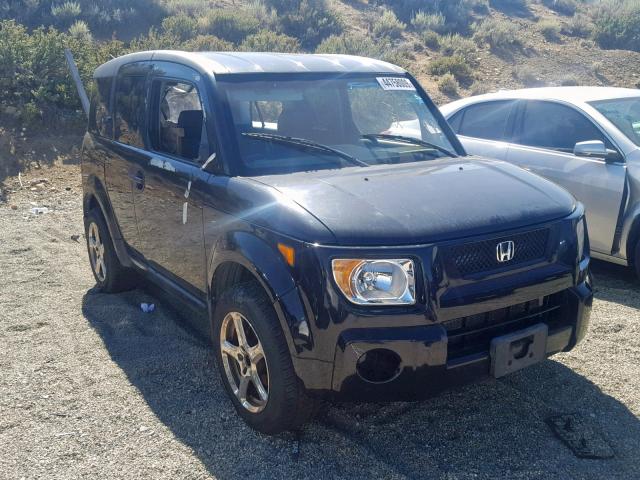 5J6YH28583L016774 - 2003 HONDA ELEMENT EX BLACK photo 1